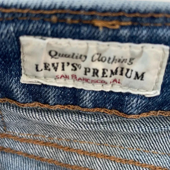 Levis 514 premium straight leg jeans Men’s size 38 X 30 - Picture 4 of 15